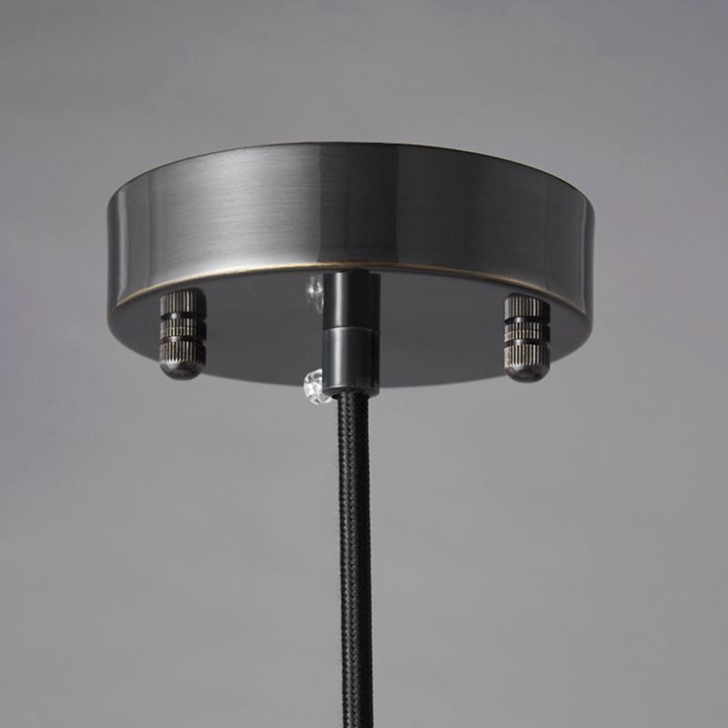 Lampe suspendue moderne en forme de globe et de goutte d'eau en verre