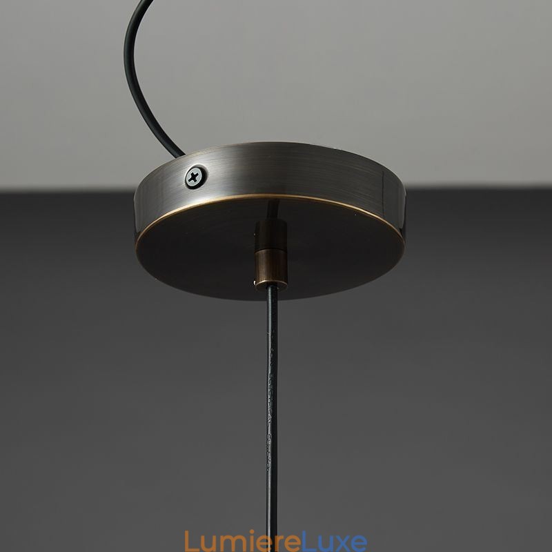 Suspension moderne en verre simple et créative