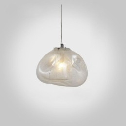 Lustre en verre à suspension nordique créatif