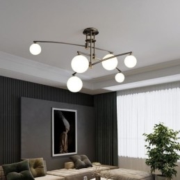 Lustre en verre Magic Bean