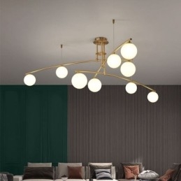 Lustre en verre Magic Bean