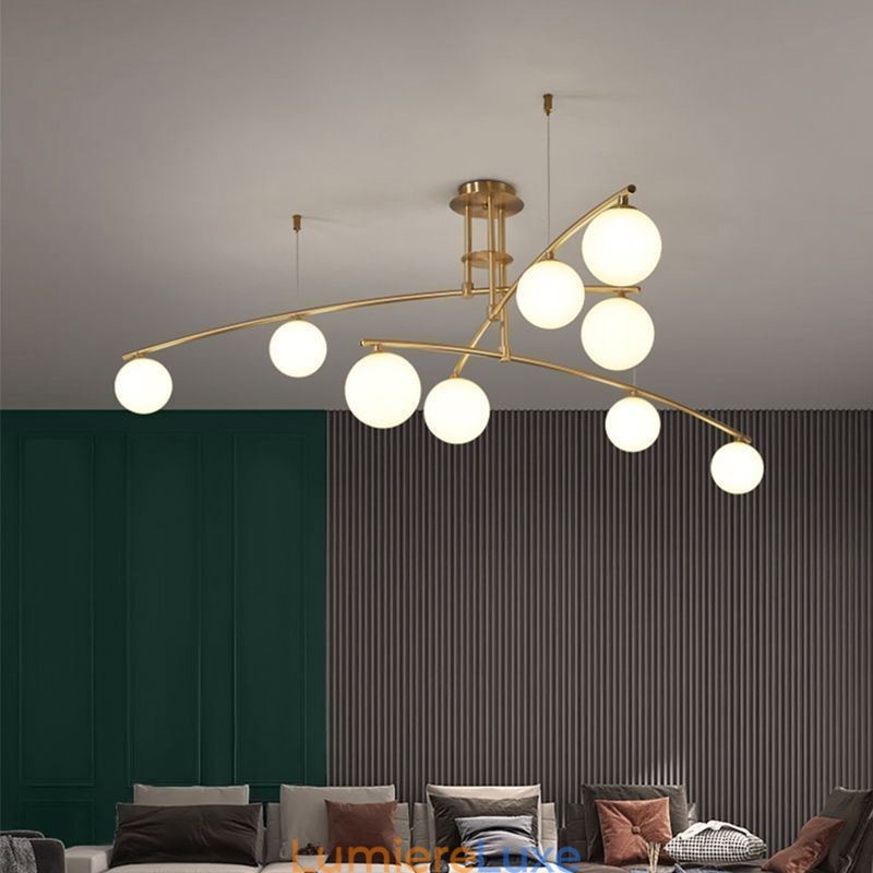 Lustre en verre Magic Bean