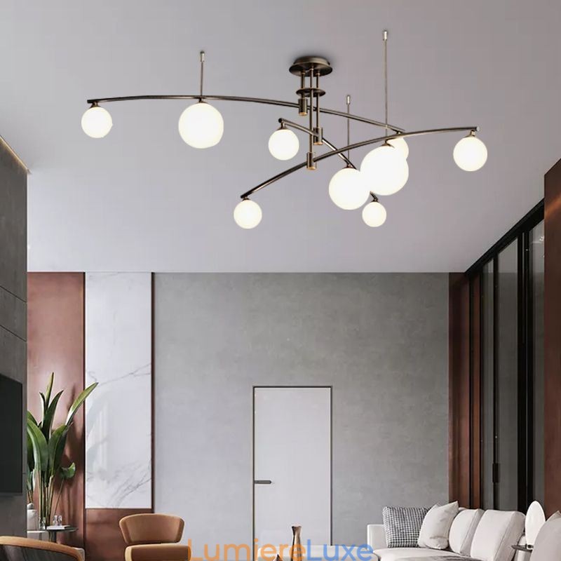 Lustre en verre Magic Bean