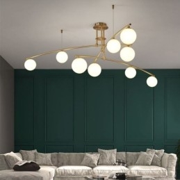Lustre en verre Magic Bean