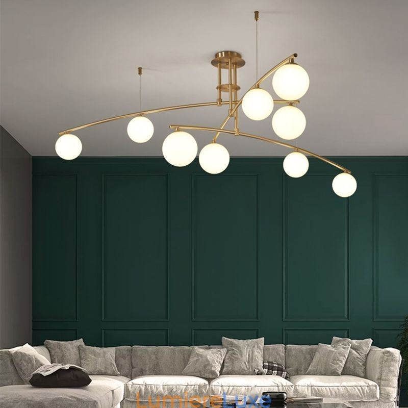 Lustre en verre Magic Bean