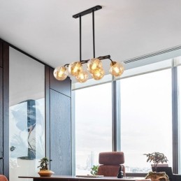 Suspension Magic Bean Globe en verre