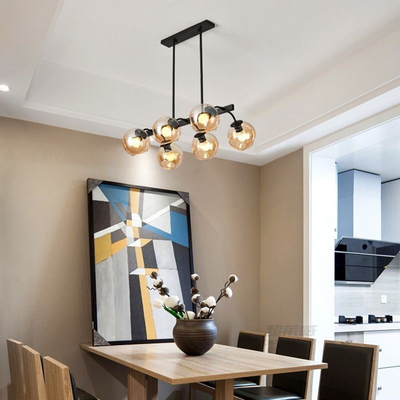Suspension Magic Bean Globe en verre