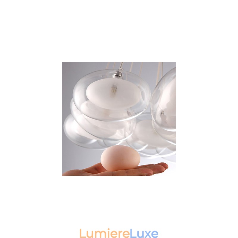 Lustre 22 lumières G4 Retrofit moderne contemporain