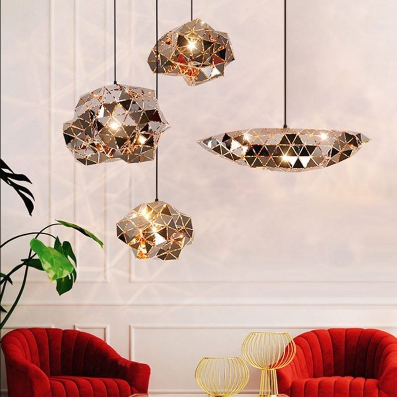 Lampe de chevet à suspension créative nordique, éclairage d'intérieur tendance