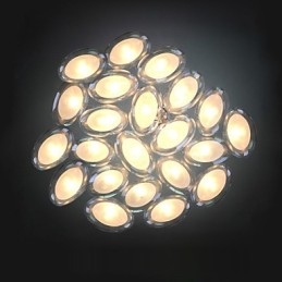 Lustre 22 lumières G4 Retrofit moderne contemporain