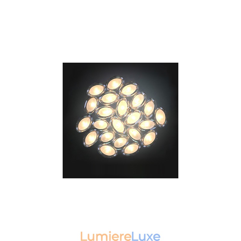 Lustre 22 lumières G4 Retrofit moderne contemporain