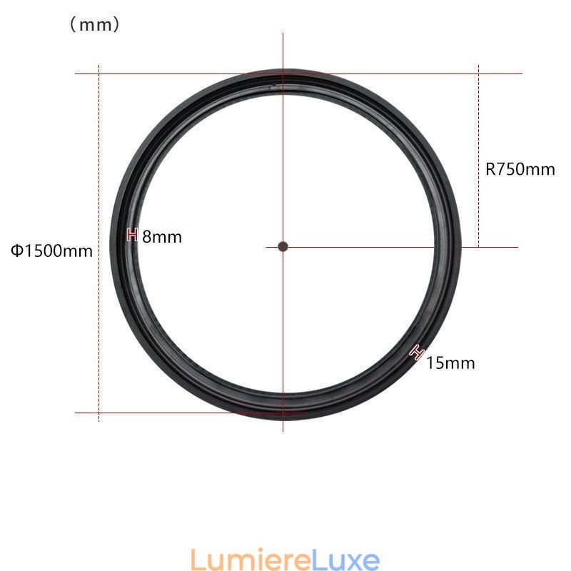 Spot encastrable circulaire magnétique décoratif 150 cm