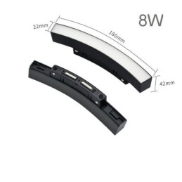 Luminaire sur rail circulaire encastré magnétique 120 cm