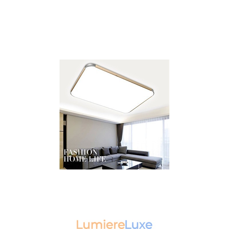 Lampe de table rectangulaire moderne en aluminium à encastrer, forme iPhone 5, avec lumière réglable