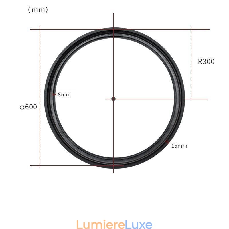 Spot circulaire encastrable magnétique décoratif 60 cm