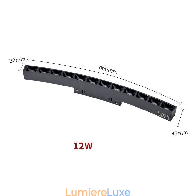Spot circulaire encastrable magnétique décoratif 60 cm