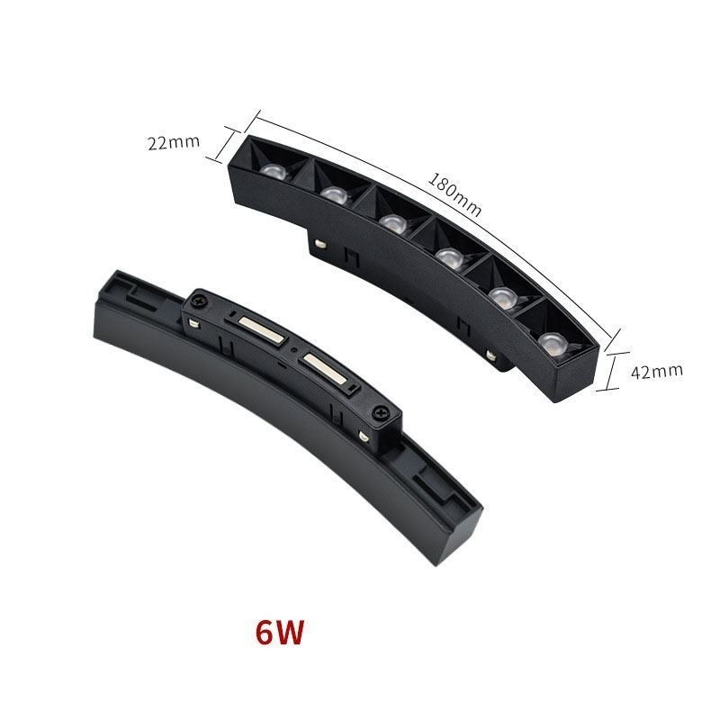 Spot magnétique encastré pour grille de rail