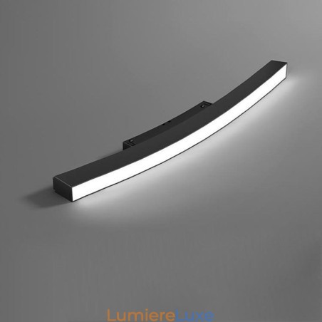 Projecteur linéaire magnétique encastré sur rail Projecteur linéaire magnétique encastré sur rail