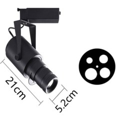 Spot de scène KTV, projecteur de plafond, 4 niveaux de réglage d'ouverture