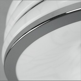 Plafonnier design haute luminosité, lampes rondes