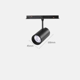 Spot encastré magnétique sur rail, éclairage décoratif 6 m 36 V