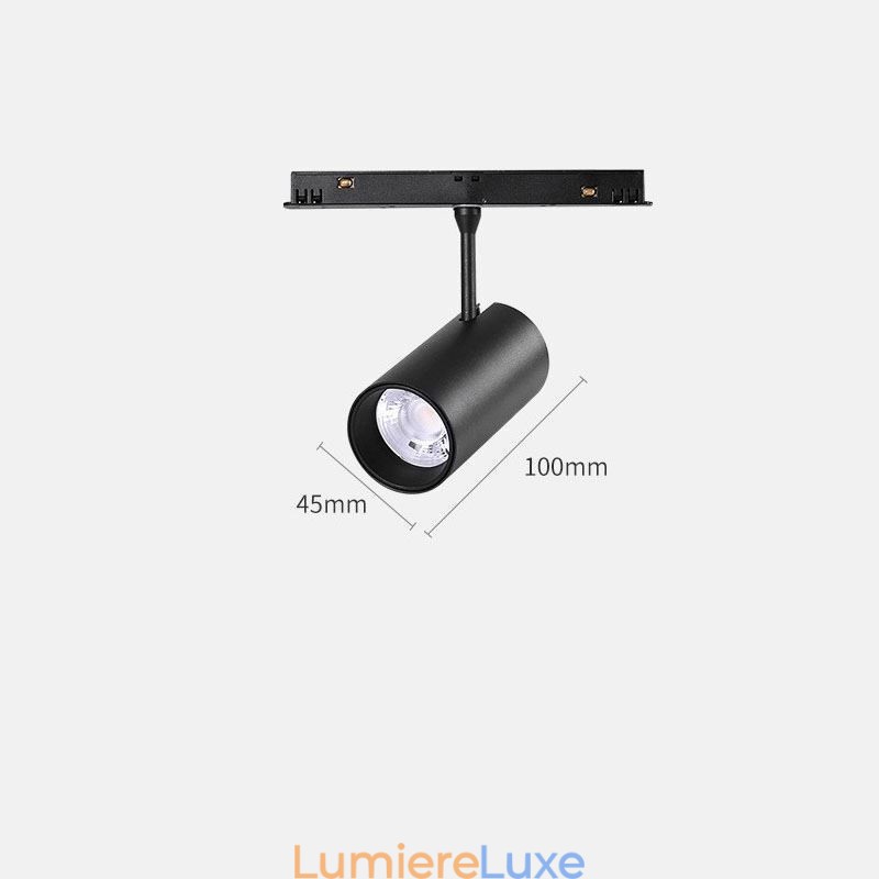 Spot encastré magnétique sur rail, éclairage décoratif 6 m 36 V