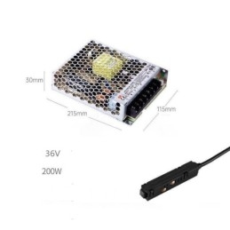 Spot encastré magnétique sur rail, éclairage décoratif 6 m 36 V