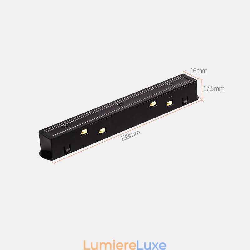 Spot encastré magnétique sur rail, éclairage décoratif 6 m 36 V