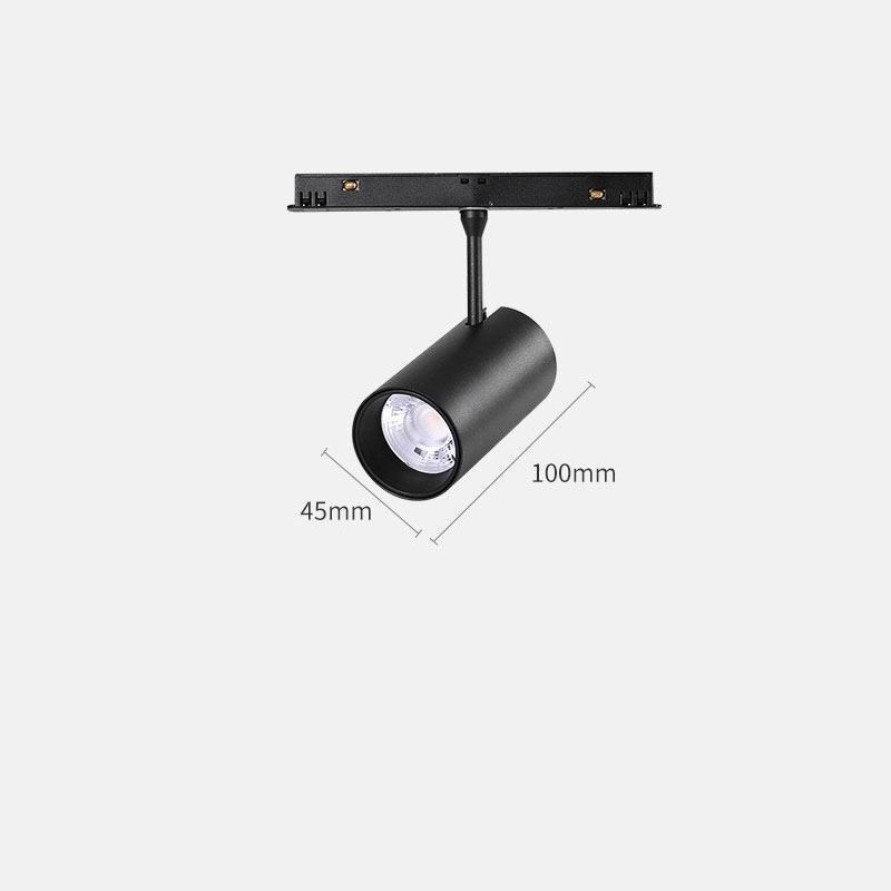 Spot encastré magnétique décoratif sur rail 6 m x 2