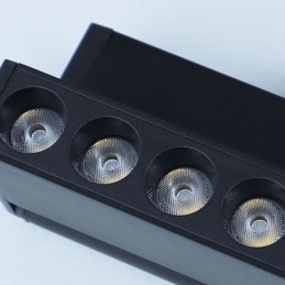 Spot encastré pour rail à grille Spot pour rail à bande Spot magnétique à grille pliable 36 V