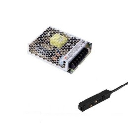 Alimentation pour pilote d'éclairage sur rail 200 W 36 V avec connecteur d'alimentation magnétique