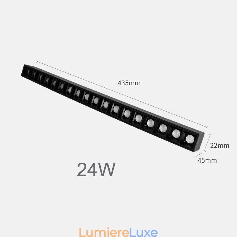 Spot encastré pour grille de rail Spot en bande Spot magnétique pour grille de rail 36 V
