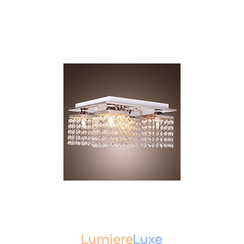 Plafonnier Cristal Moderne 5 Lumières