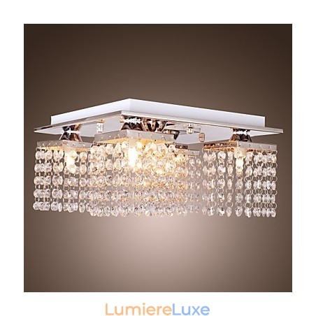 Plafonnier Cristal Moderne 5 Lumières Plafonnier Cristal Moderne 5 Lumières