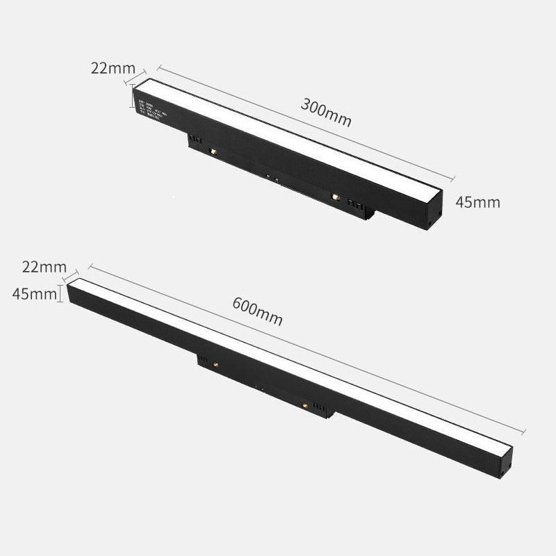 Projecteur linéaire magnétique encastré sur rail 36 V