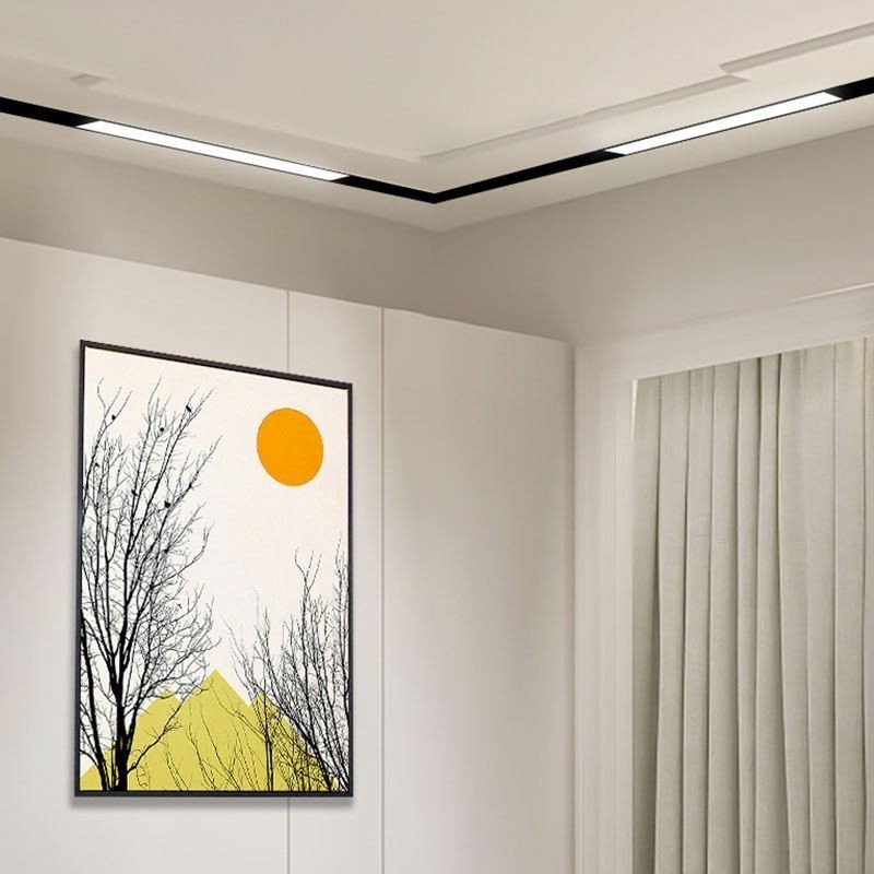 Projecteur linéaire magnétique encastré sur rail 36 V