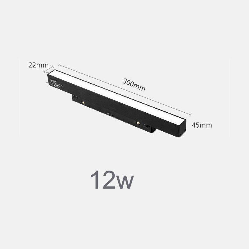 Projecteur linéaire magnétique encastré sur rail 36 V
