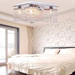 Plafonnier Cristal Moderne 5 Lumières