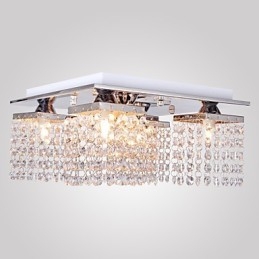 Plafonnier Cristal Moderne 5 Lumières