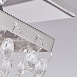 Plafonnier Cristal Moderne 5 Lumières
