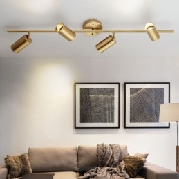 Spot de plafond moderne et simple en aluminium