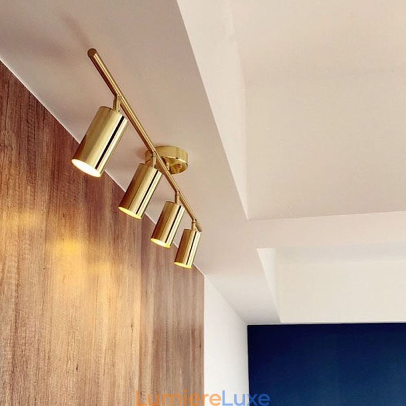 Spot de plafond moderne et simple en aluminium