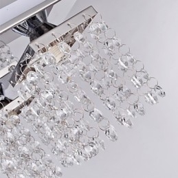 Plafonnier Cristal Moderne 5 Lumières