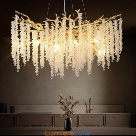Lustre en cristal moderne et exquis Lustre en cristal moderne et exquis