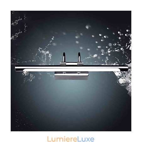 Appliques murales de salle de bain en acier inoxydable et acrylique, éclairage de maquillage, blanc froid et blanc chaud (dimensions : 57 x 13,5 x 15 cm) Appliques murales de salle de bain en acier inoxydable et acrylique, éclairage de maquillage, blanc froid et blanc chaud (dimensions : 57 x 13,5 x 15 cm)