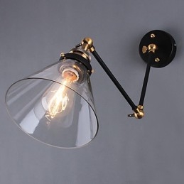 Luminaires à bras pivotants en métal rustique Lodge