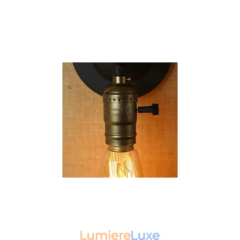 Ampoule Edison Allée Rétro Minimaliste Chevet Allée Café Terrasse Canal Mini Applique Murale