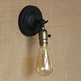 Ampoule Edison Allée Rétro Minimaliste Chevet Allée Café Terrasse Canal Mini Applique Murale