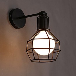 Restaurer les anciennes manières est l'ancien lampadaire Balcon Couloir Lampe murale en fer forgé