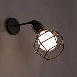Restaurer les anciennes manières est l'ancien lampadaire Balcon Couloir Lampe murale en fer forgé